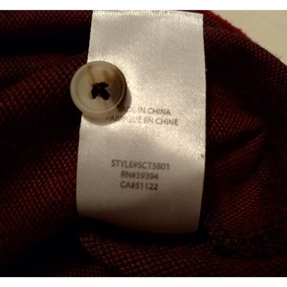 Beach Lunch Lounge Collection Women's Red and Black Plaid Thick Flannel SZ S - Picture 5 of 7